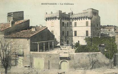CPA FRANCE 30 "Montaren, le chateau"