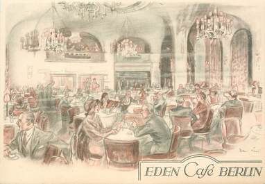 CPSM ALLEMAGNE "Berlin, Eden Café"