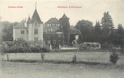 .CPA  FRANCE 74 " Alleman, Le château"
