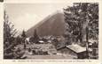 .CPA  FRANCE 74 " Les Praz, Les bois et le massif du Mont Blanc"