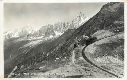 .CPSM  FRANCE 74 " Le TMB et les Aiguilles de Chamonix"