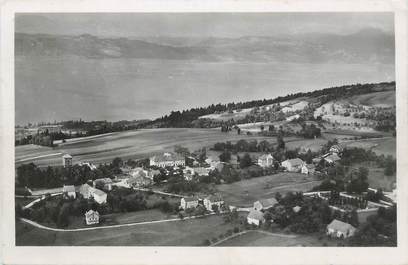 .CPSM  FRANCE 74 "¨St Paul en Chablais, Vue générale aérienne, Lac Léman et Côte Suisse"