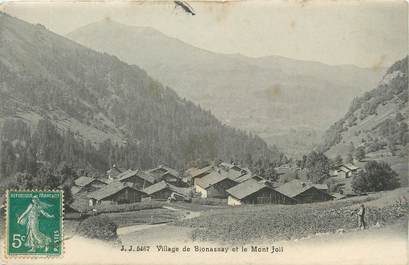 .CPA  FRANCE 74 "¨Bionassay, Le village et le Mont Joli"