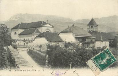 .CPA  FRANCE 74 "ANNECY LE VIEUX"