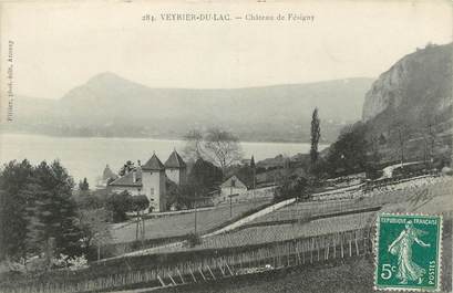 .CPA  FRANCE 74 "Veyrier du Lac, Château de Fésigny"