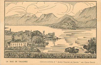 .CPA  FRANCE 74 "Talloires, La baie"