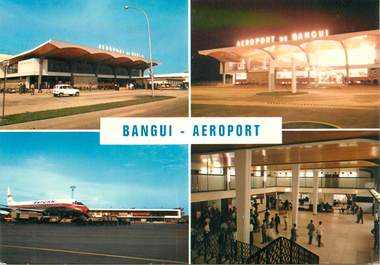    CPSM AVIATION   "Aéroport Bangui, Guinée"