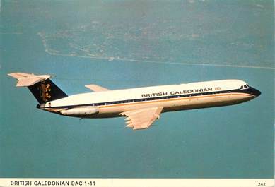    CPSM AVIATION   "Avion British caledonian Bac 1-11"