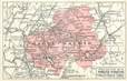 .CPA  FRANCE 74 "Carte géograhique"