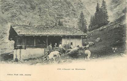 .CPA  FRANCE 74 "Chalet de montagne"