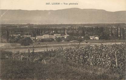 .CPA  FRANCE 74 "Loisin, Vue générale"