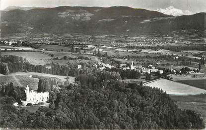 .CPSM  FRANCE 74 "Ballaison, Le Mont Blanc, Château de Thénières"