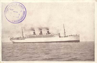  CPSM BATEAU / PAQUEBOT "  Fabre Line, SS Providence"