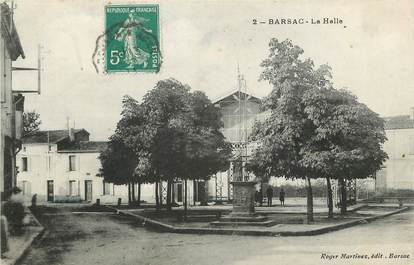 CPA FRANCE 33 "Barsac, la Halle"