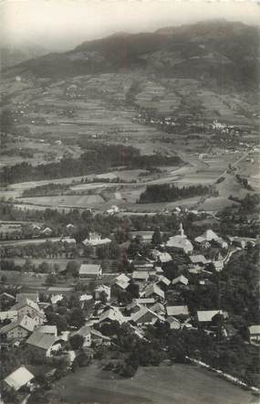 .CPSM  FRANCE 74 "Peillonex, Vue générale aérienne"