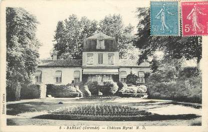 CPA FRANCE 33 "Barsac, Chateau Myrat"