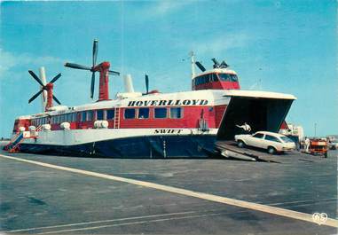    CPSM BATEAU / PAQUEBOT  "Hydroglisseur La Compagnie Hoverlloyd"