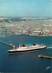    CPSM BATEAU / PAQUEBOT  "Le Havre, Le France quittant le port"