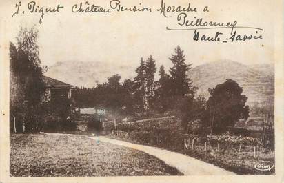 .CPA  FRANCE 74  "Peillonnex, Villa Morache"