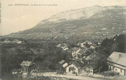 .CPA  FRANCE 74  "Bonneville, Le bois des tours et le Réret"