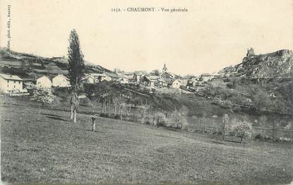 .CPA  FRANCE 74 "Chaumont, Vue générale"