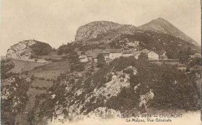 .CPA  FRANCE 74 "Chaumont, Le Malpas, vue générale "