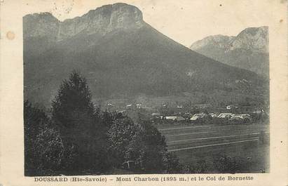 .CPA  FRANCE 74 "Doussard, Mont Charbon et Col de Bornette"
