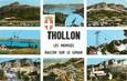 .CPSM  FRANCE 74 "Thollon, Souvenir de Thollon"