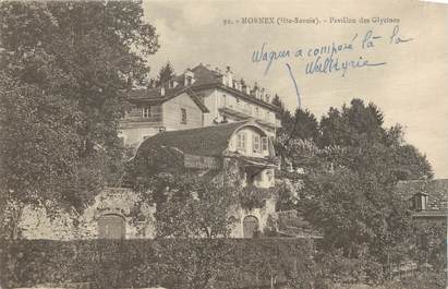 .CPA  FRANCE 74 "Mornex, Pavillon des Glycines"