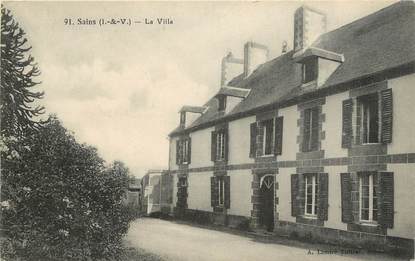 CPA FRANCE 35 "Sains, la Villa"