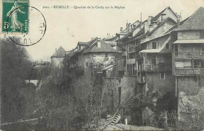 .CPA FRANCE 74 "Rumilly, Quartier de la Curdy sur le Néphaz"