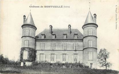 CPA FRANCE 36 "Chateau de Montveillé"