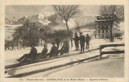 .CPA  FRANCE 74 "Combloux, Sports d'hiver"