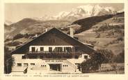 74 Haute Savoie .CPA  FRANCE 74 "Combloux, Hôtel des Glaciers et le Mont Blanc"