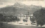 74 Haute Savoie .CPA  FRANCE 74 "Combloux, Le grand hôtel et les aiguilles de Varens"