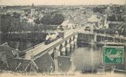 36 Indre CPA FRANCE 36 "Le Blanc, le Tramway sur le Pont"