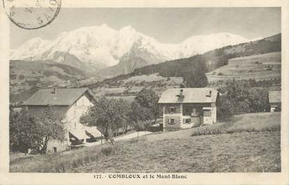 .CPA  FRANCE 74 "Combloux, Le Mont Blanc"