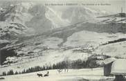 74 Haute Savoie .CPA  FRANCE 74 "Combloux, Vue générale et le Mont Blanc "