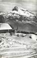 74 Haute Savoie .CPSM  FRANCE 74 "Combloux, L'église et les Aiguilles de Warens"