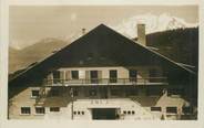 74 Haute Savoie .CPSM  FRANCE 74 "Combloux, Hôtel des Glaciers et le Mont Blanc"