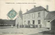 77 Seine Et Marne CPA FRANCE 77  "Jutigny, la Mairie et les Ecoles"