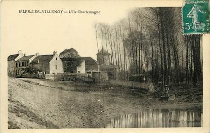 CPA FRANCE 77  "Isles les Villenoy, L'Ile Charlemagne"