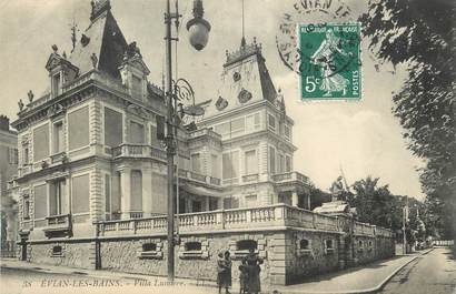 .CPA FRANCE 74 "Evian les Bains, Villa Lumière"