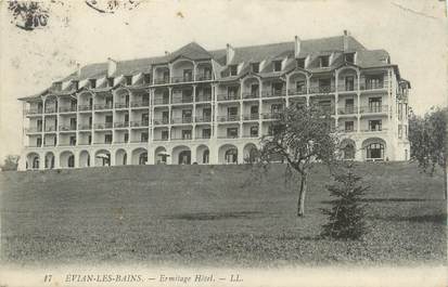 .CPA FRANCE 74 "Evian les Bains, Ermitage hôtel "