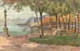 .CPA FRANCE 74 "Evian les Bains, Le jardins Anglais"