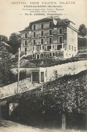 .CPA FRANCE 74 "Evian les Bains, Hôtel des Flots Bleus"