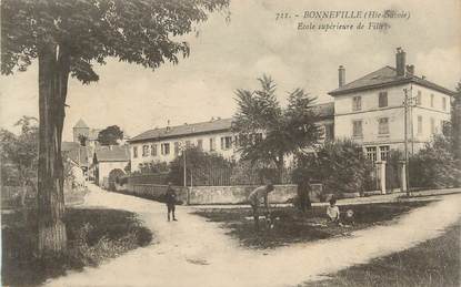 .CPA FRANCE 74 "Bonneville, Ecole supérieure de filles"