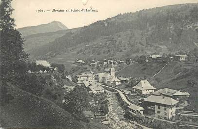 .CPA FRANCE 74 " Morzine, La pointe d'Hantaux"