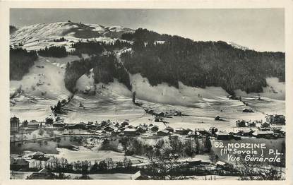 .CPSM FRANCE 74 " Morzine, Vue générale"