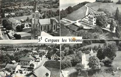 .CPSM FRANCE 74 " St Cergues les Voirons, Vues"